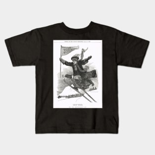 Votes for Women Punch cartoon 1908 Kids T-Shirt
